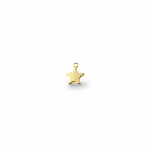 Gold Star Charm